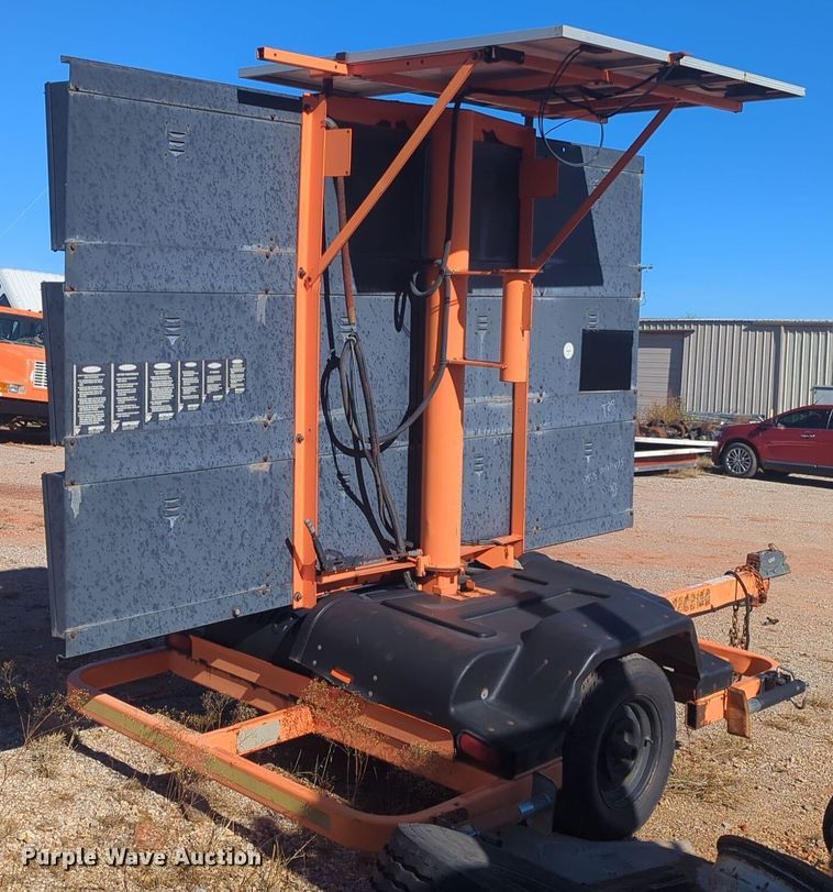 image for item ER4554 Addco message board trailer