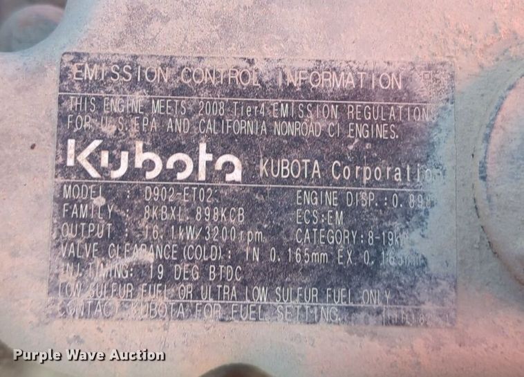 image for item ER4576 2009 Kubota ZD323 ZTR lawn mower