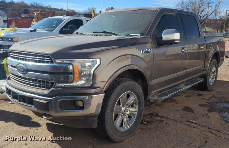 image for item ER4594 2018 Ford F150 SuperCrew pickup truck