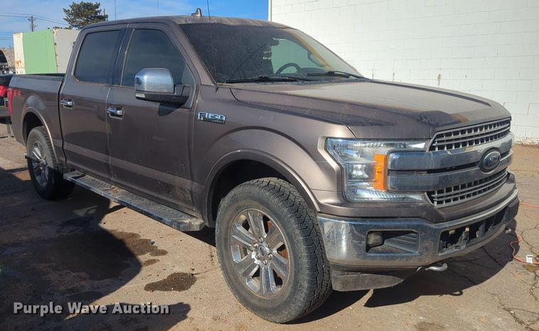 image for item ER4594 2018 Ford F150 SuperCrew pickup truck