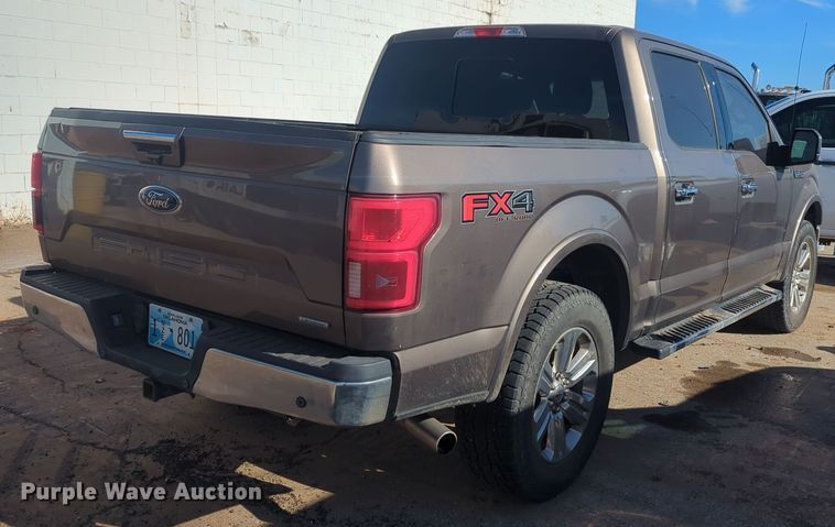 image for item ER4594 2018 Ford F150 SuperCrew pickup truck