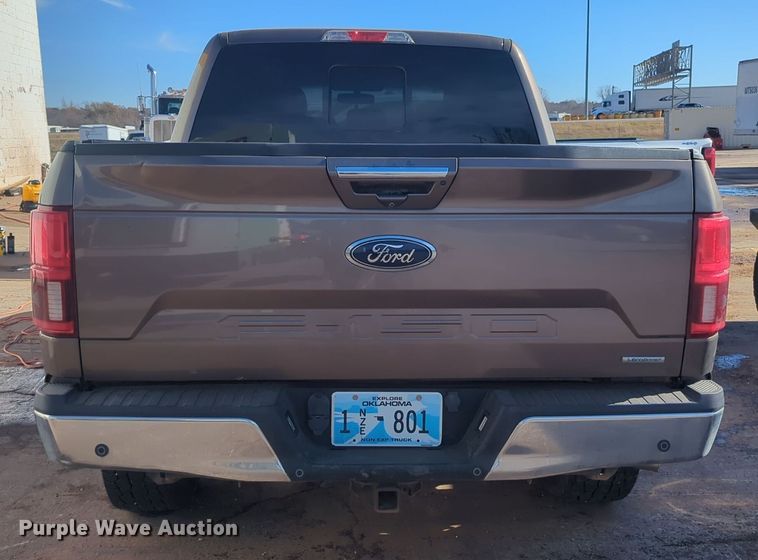 image for item ER4594 2018 Ford F150 SuperCrew pickup truck