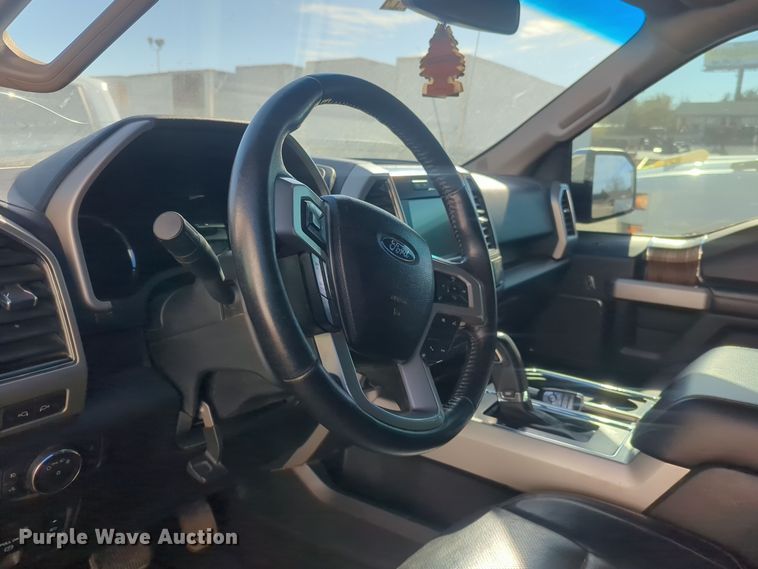 image for item ER4594 2018 Ford F150 SuperCrew pickup truck