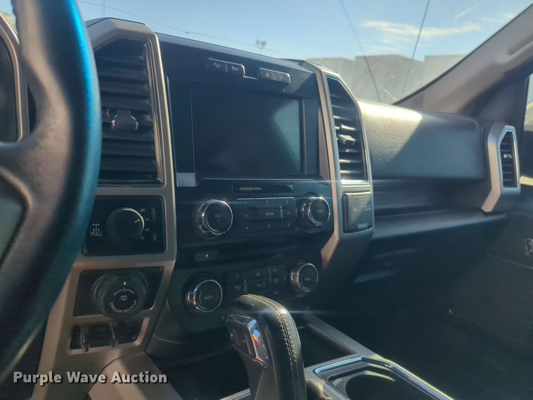 image for item ER4594 2018 Ford F150 SuperCrew pickup truck