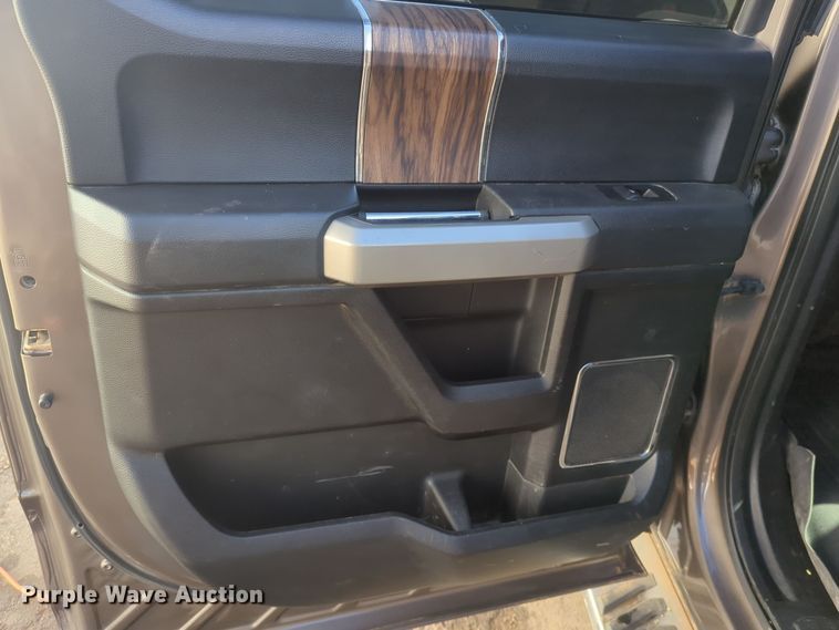 image for item ER4594 2018 Ford F150 SuperCrew pickup truck