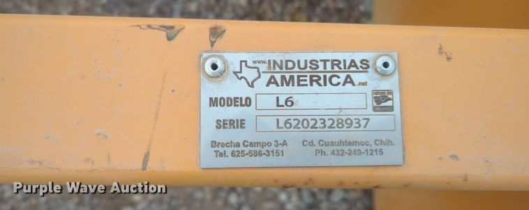 image for item ER4605 Industrias America L6 box blade