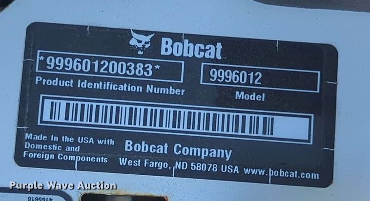 image for item ER4672 2022 Bobcat ZT6100 ZTR lawn mower