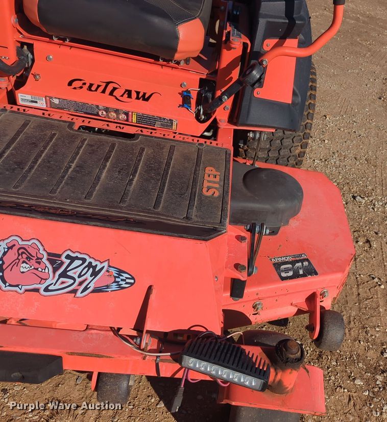 image for item ER4676 Bad Boy Outlaw ZTR lawn mower