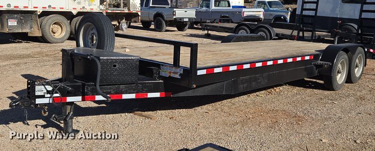 image for item ER5017 2021 Texas Pride EQ722214KBP equipment trailer
