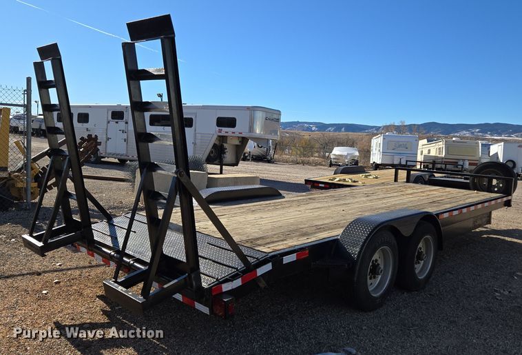 image for item ER5017 2021 Texas Pride EQ722214KBP equipment trailer