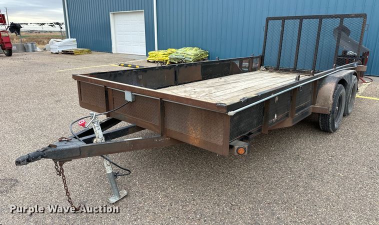 image for item ER8140 2020 Rockin's Utility trailer