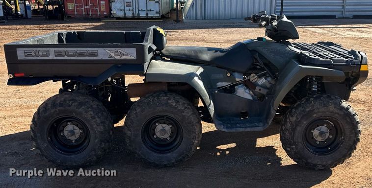 image for item ER8345 2009 Polaris Sportsman 800 Big Boss ATV