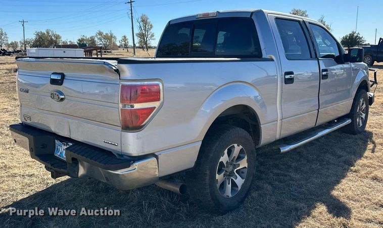 image for item ER8347 2013 Ford F150 SuperCrew pickup truck