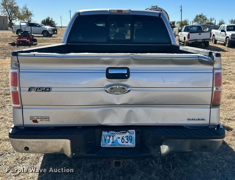 image for item ER8347 2013 Ford F150 SuperCrew pickup truck