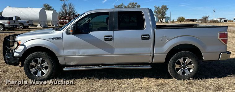 image for item ER8347 2013 Ford F150 SuperCrew pickup truck