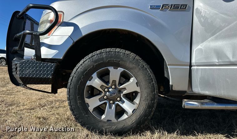 image for item ER8347 2013 Ford F150 SuperCrew pickup truck