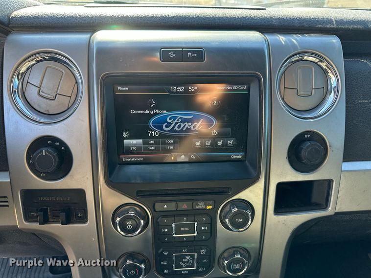 image for item ER8352 2013 Ford F150 SuperCrew pickup truck