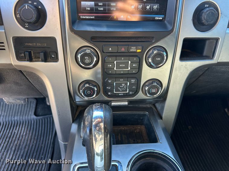 image for item ER8352 2013 Ford F150 SuperCrew pickup truck