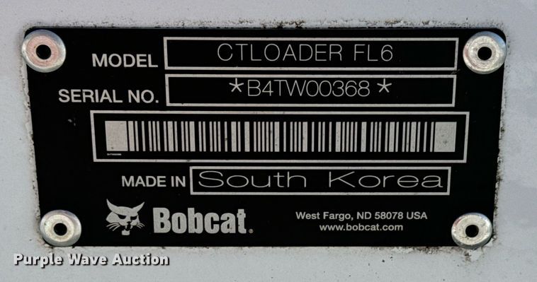 image for item LH9324 Bobcat CT1021 MFWD tractor