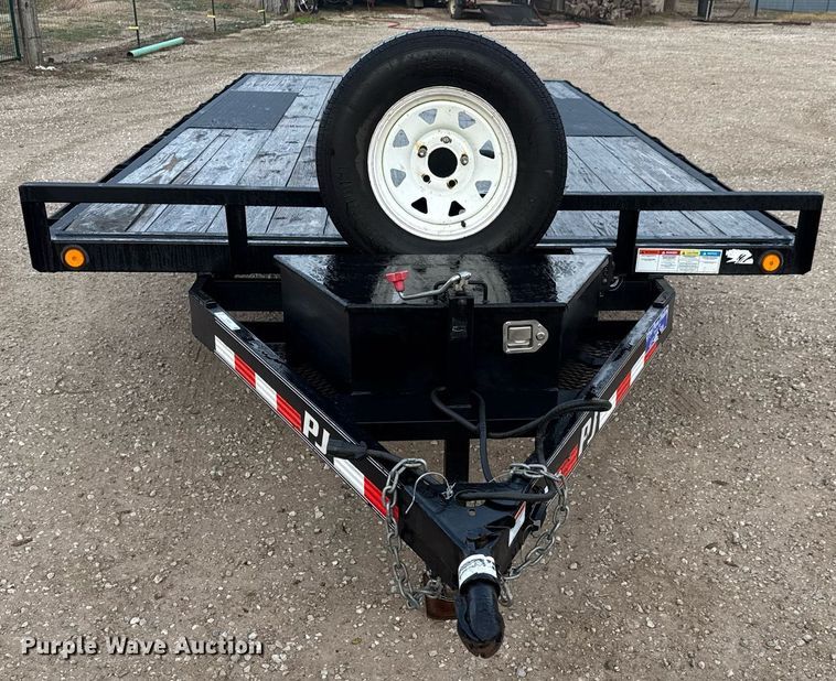 image for item LH9332 2017 PJ equipment trailer