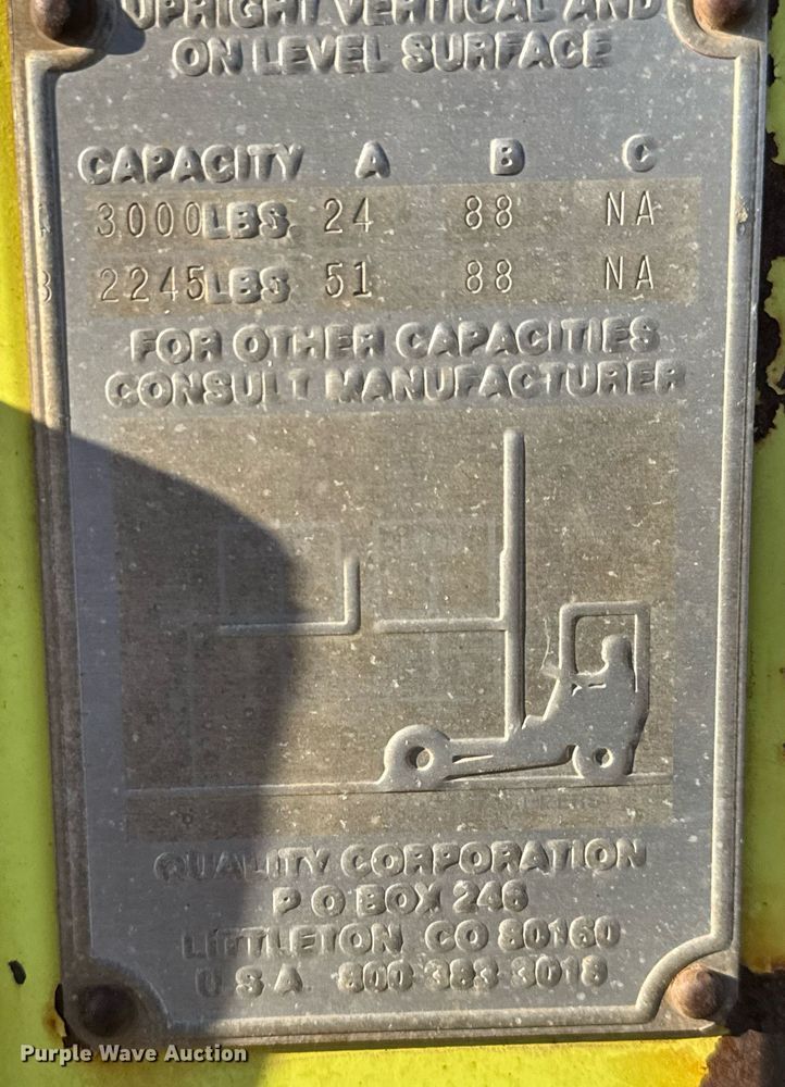 image for item LH9343 Donkey D12-3K forklift