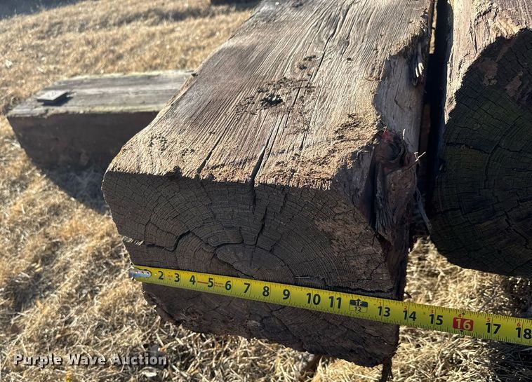 image for item LH9360 (9) bridge timbers