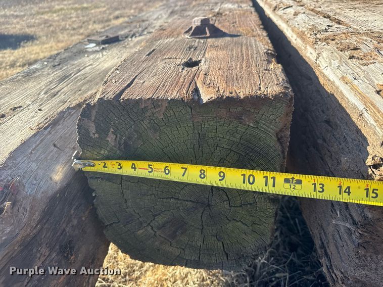 image for item LH9360 (9) bridge timbers