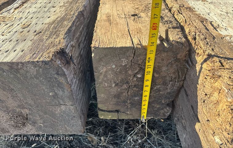 image for item LH9360 (9) bridge timbers