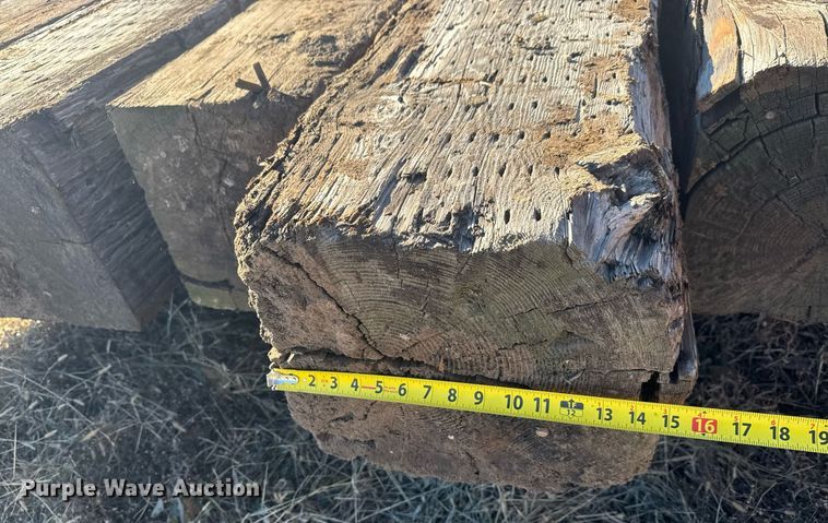 image for item LH9360 (9) bridge timbers