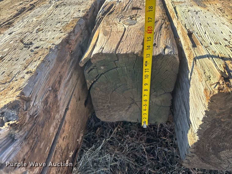 image for item LH9360 (9) bridge timbers