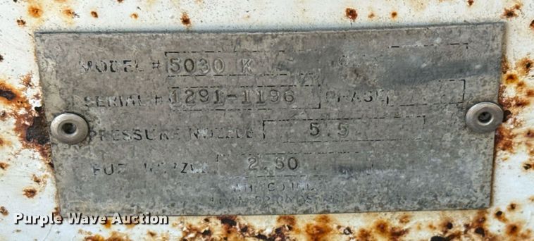 image for item MT9035 Whitco 5030K pressure washer