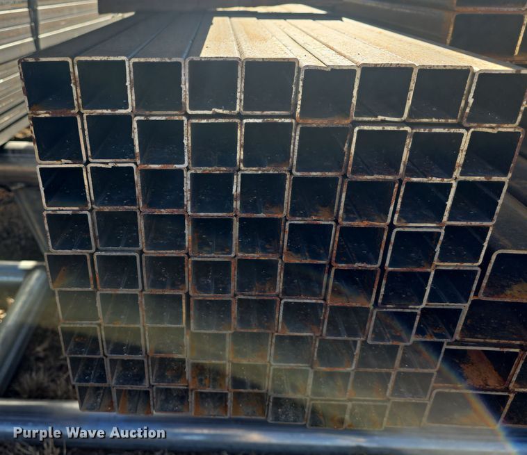 image for item NI9309 (2) bundles of square tubing