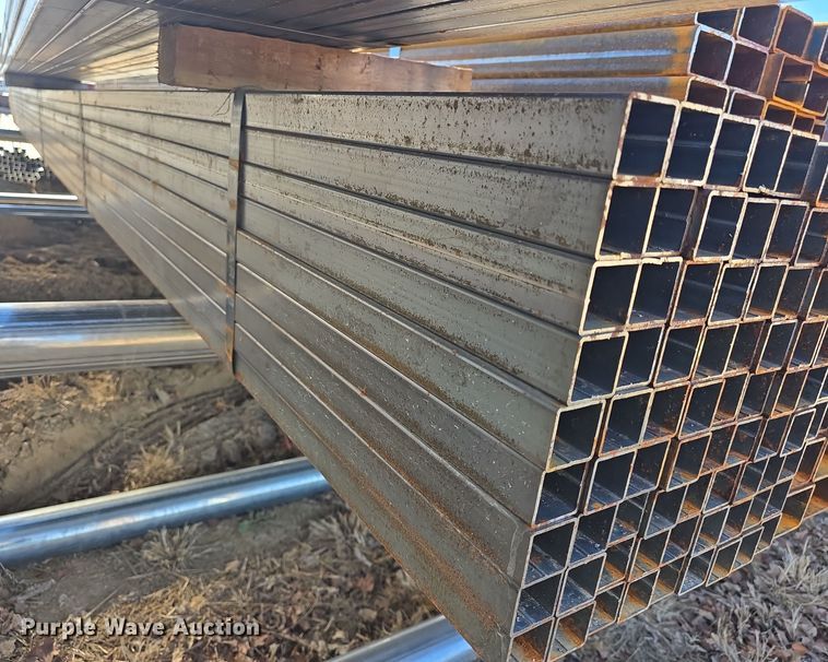 image for item NI9309 (2) bundles of square tubing