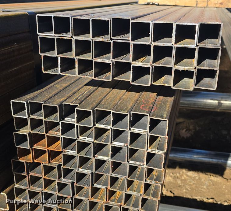 image for item NI9309 (2) bundles of square tubing