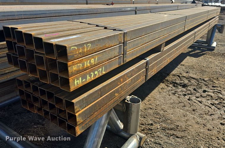 image for item NI9313 (2) bundles of square tubing