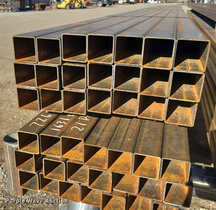 image for item NI9313 (2) bundles of square tubing