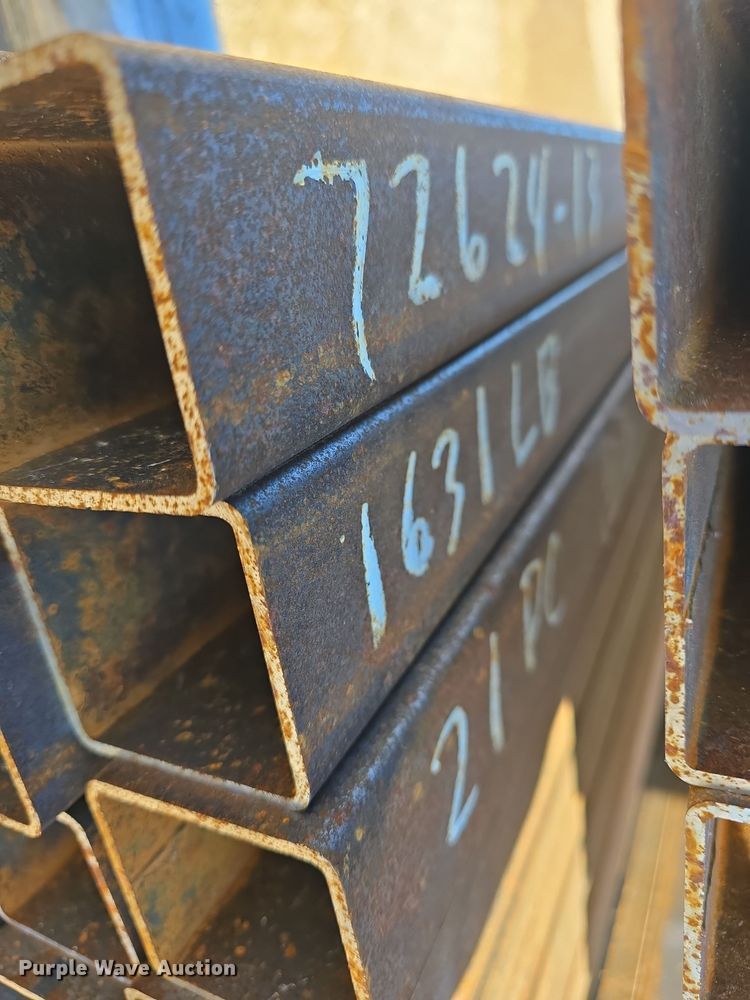 image for item NI9313 (2) bundles of square tubing