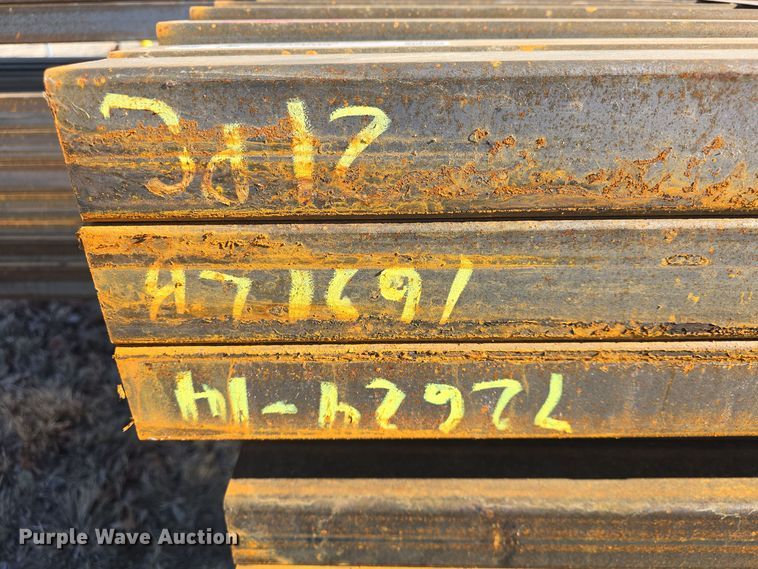 image for item NI9313 (2) bundles of square tubing