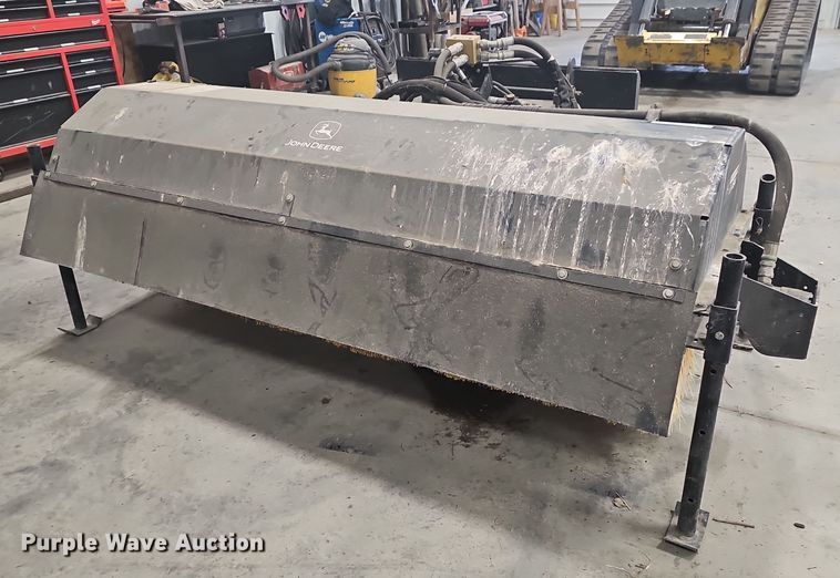 image for item NI9317 John Deere BA84 Worksite Pro skid steer broom