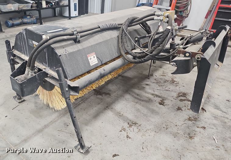 image for item NI9317 John Deere BA84 Worksite Pro skid steer broom