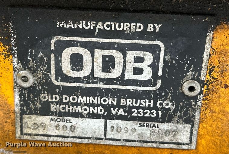 image for item NJ9614 Old Dominion Brush Co. LCT600 leaf vacuum 