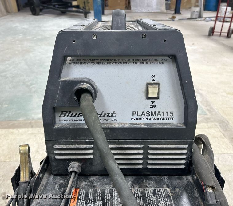 image for item NJ9654 Blue-Point PLASMA115 plasma cutter
