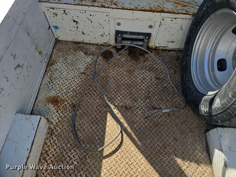 image for item OJ9148 2015 Ford F350 Super Duty XLT SuperCab utility bed pickup truck