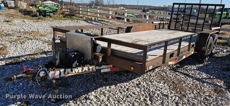 image for item OJ9244 2016 Lamar Utility Trailer utility trailer