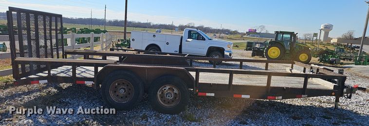 image for item OJ9244 2016 Lamar Utility Trailer utility trailer