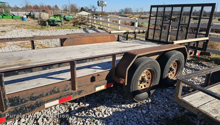 image for item OJ9244 2016 Lamar Utility Trailer utility trailer