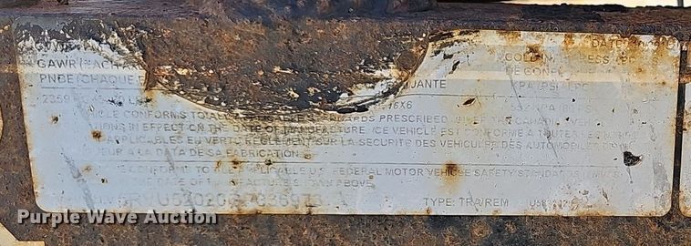 image for item OJ9244 2016 Lamar Utility Trailer utility trailer