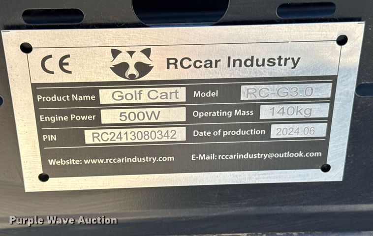image for item OJ9303 2024 RCcar RC-G3.0 electric tricycle
