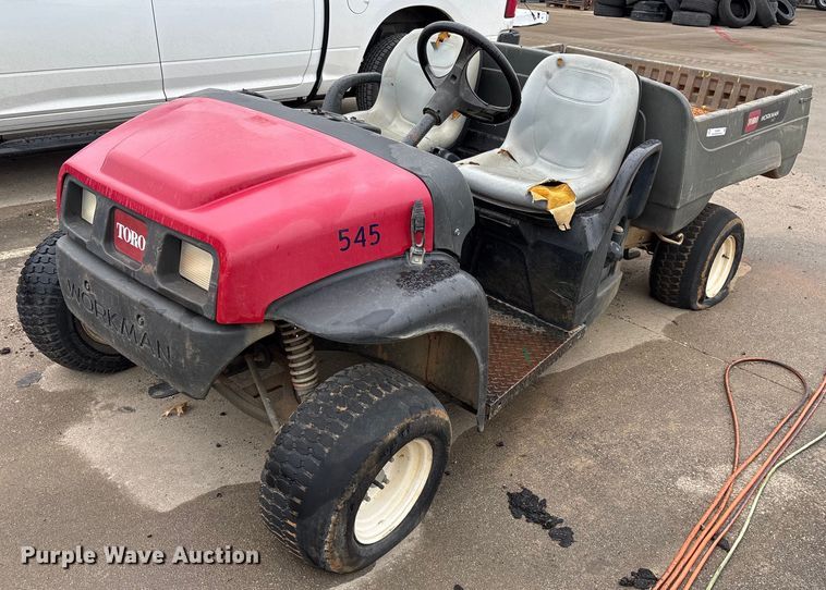 image for item OK9300 2010 Toro Workman utility vehicle