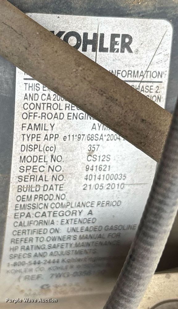 image for item OK9300 2010 Toro Workman utility vehicle